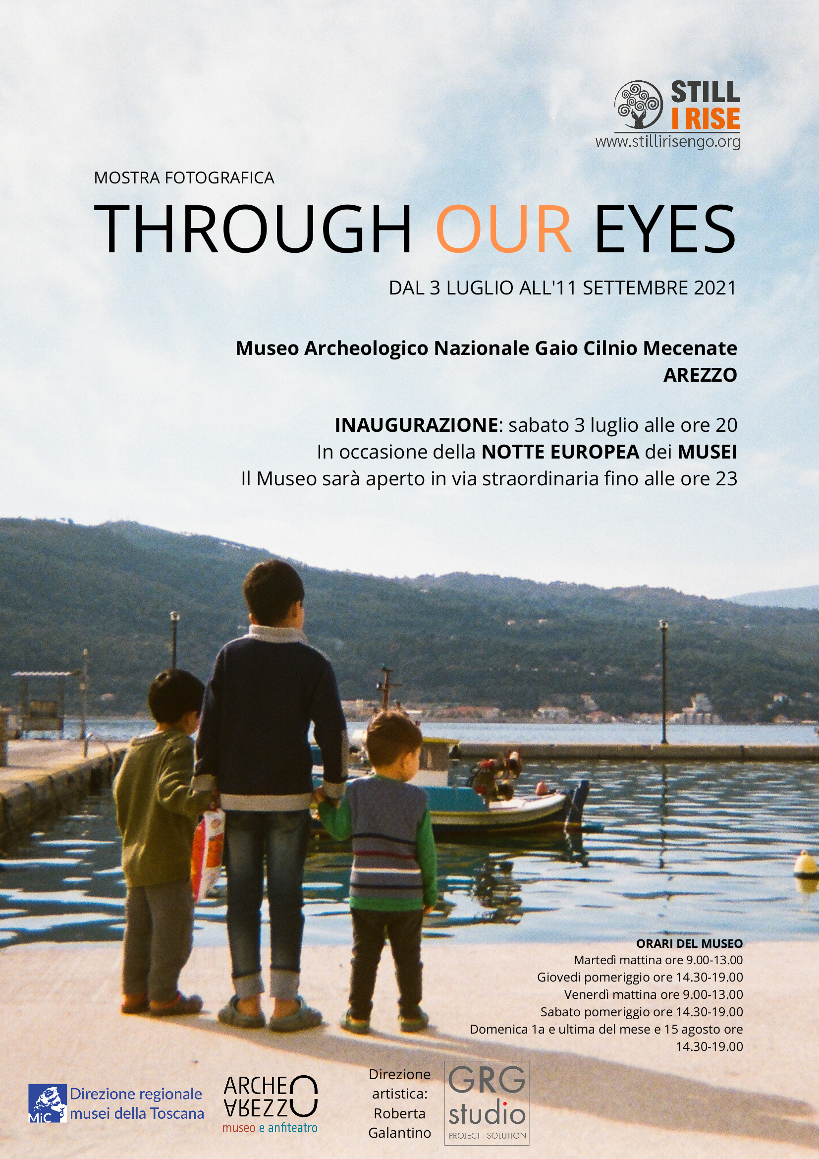 Arezzo – Museo archeologico nazionale “Gaio Cilnio Mecenate”. Mostra “Through our eyes” con gli scatti dei minori rifugiati nell%u2019hotspot di Samos