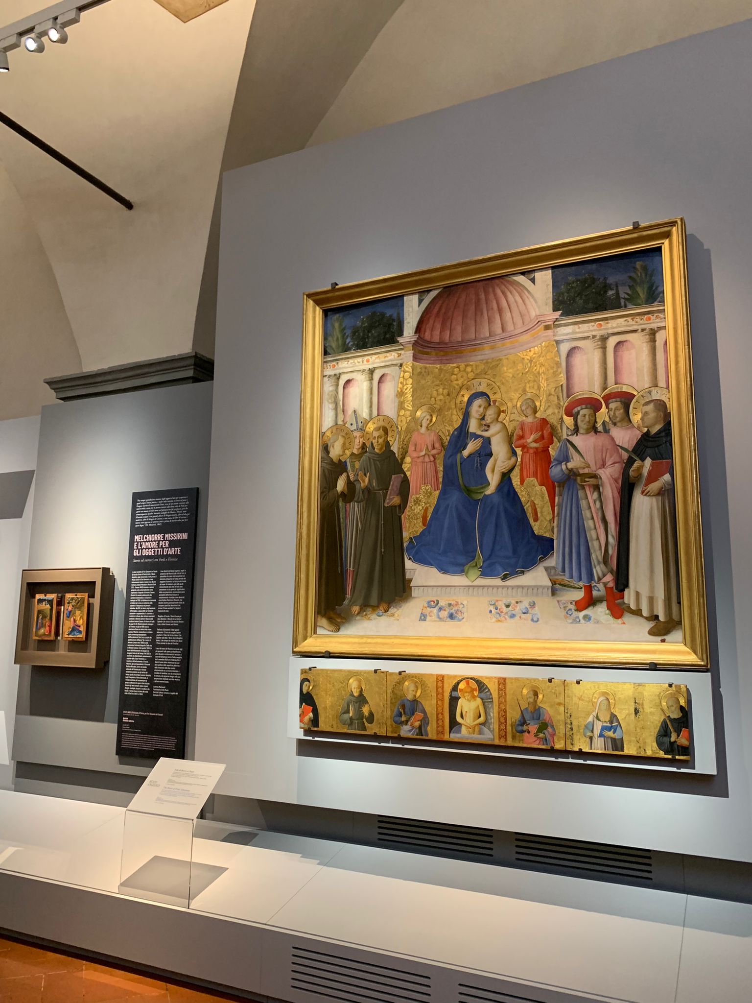 Firenze – Museo di San Marco. Torna nella Sala del Beato Angelico la Pala di Bosco ai Frati restaurata grazie a Friends of Florence