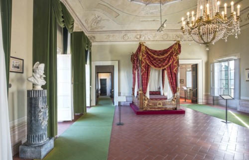 Palazzina dei Mulini, salone e letto di rappresentanza