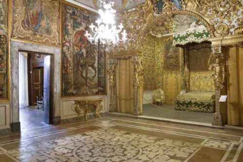 Museo di Palazzo Mansi, L’alcova, interno