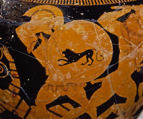 Euphronions ceramografo, Cratere attico con Amazzonomachia, 510- 500 a. C.