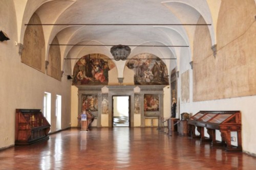 Firenze - Cenacolo di Ognissanti, Ingresso