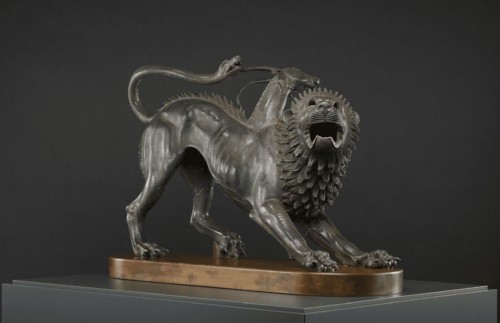 MAF Museo Archeologico Nazionale, Chimera di Arezzo, IV sec. a.C. ca