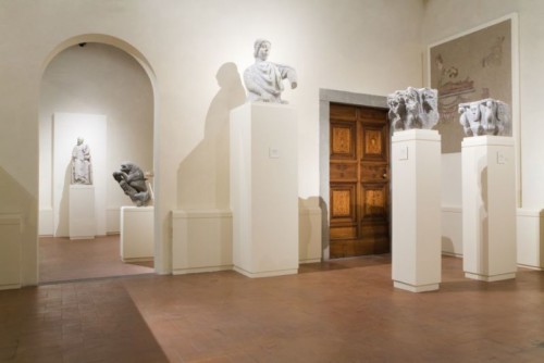 Museo nazionale di Villa Guinigi, Sala Dall’Alto Medioevo al Romanico, interno