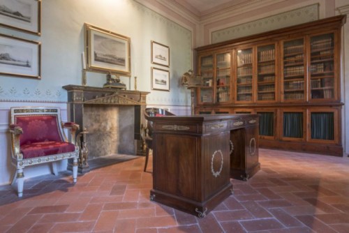 Palazzina dei Mulini, la biblioteca di Napoleone