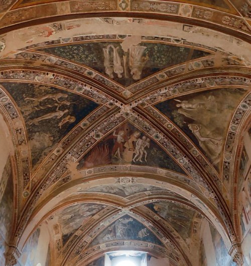 ex Chiesa del Tau, volte affrescate