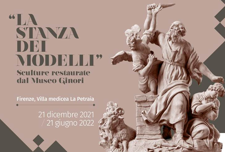 Firenze – Villa medicea della Petraia. Visite guidate alla mostra “La stanza dei modelli”. Sculture restaurate dal Museo Ginori